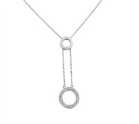 Collana Bliss Donna in Oro bianco Diamante 1375400